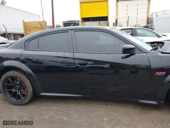 2022 Dodge Charger Scat Pack Widebody with VIN 2C3CDXGJ3NH178100, listed as a IAAI auction lot 41666082 with 17,224 mi miles. Bid and sale history available at carsss.com. Image 13.