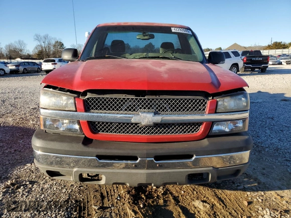 2004 Chevrolet Silverado 1500 LS with VIN 1GCEC14T04Z196188, listed as a Copart auction lot 42292605 with 268,427 mi miles and Salvage Title. Bid and sale history available at carsss.com. Image 5.