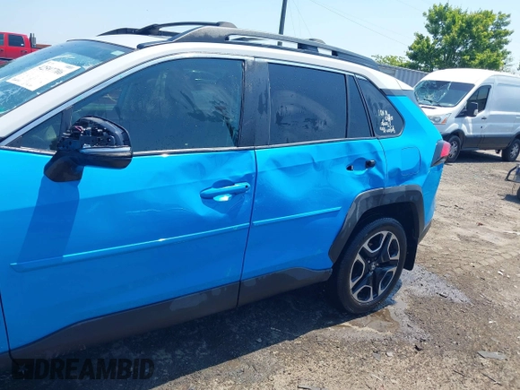 2019 Toyota RAV4 Adventure with VIN 2T3J1RFV4KW034658, listed as a IAAI auction lot 42597706 with 266,949 mi miles and . Bid and sale history available at DreamBid. Image 6.