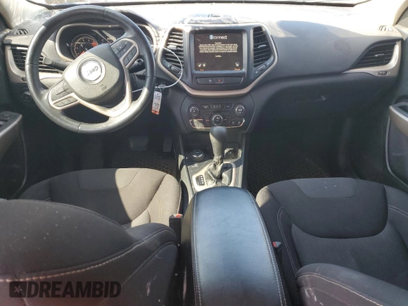 2017 Jeep Cherokee Latitude with VIN 1C4PJMCS6HW635622, listed as a Copart auction lot 49490495 with 136,102 mi miles and Salvage Title. Bid and sale history available at DreamBid. Image 8.