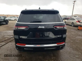 2022 Jeep Grand Cherokee Overland with VIN 1C4RJKDG5N8552142, listed as a Copart auction lot 47270055 with 52,377 mi miles and Salvage title. Bid and sale history available at DreamBid. Image 6.