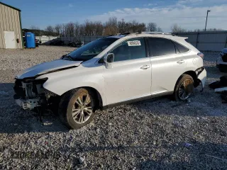 2013 Lexus RX 350 with VIN 2T2BK1BAXDC166015, listed as a Copart auction lot 48968335 with 0 mi miles and Salvage Title. Bid and sale history available at carsss.com. Image 1.