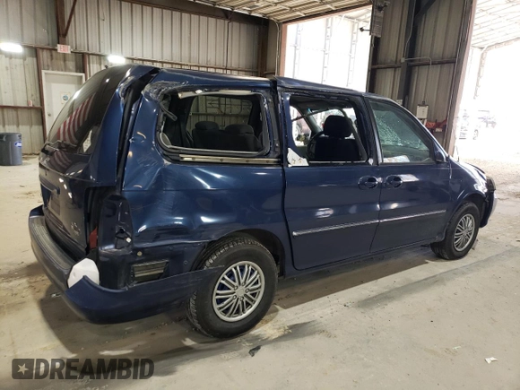 2005 Kia Sedona LX with VIN KNDUP131556615011, listed as a Copart auction lot 47174335 with 161,458 mi miles and Salvage Title. Bid and sale history available at carsss.com. Image 3.