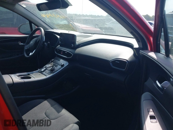 2022 Hyundai Santa Fe SEL with VIN 5NMS24AJ8NH415477, listed as a IAAI auction lot 41877486 with 20,553 mi miles and . Bid and sale history available at DreamBid. Image 5.