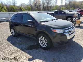 2014 Ford Edge SE with VIN 2FMDK3GC7EBA86261, listed as a Copart auction lot 50765005 with 129,210 mi miles and Salvage Title. Bid and sale history available at carsss.com. Image 4.