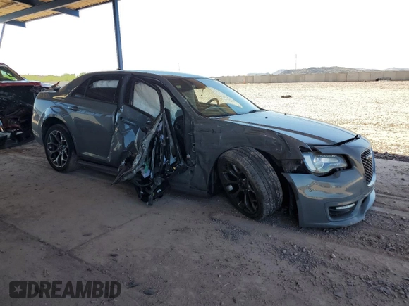 2017 Chrysler 300 S with VIN 2C3CCABG2HH518806, listed as a Copart auction lot 53569745 with 118,076 mi miles and Salvage Title. Bid and sale history available at DreamBid. Image 4.