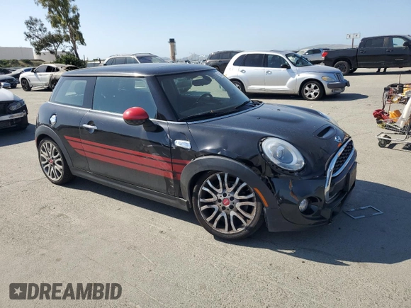 2015 MINI Hardtop S with VIN WMWXP7C55F2A35365, listed as a Copart auction lot 55442815 with 80,714 mi miles and Salvage Title. Bid and sale history available at DreamBid. Image 4.
