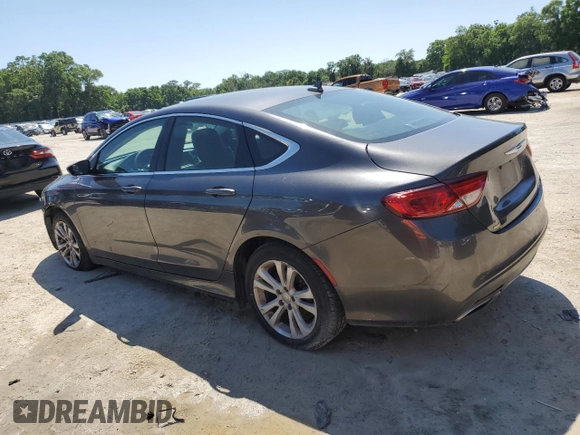 2015 Chrysler 200 Limited with VIN 1C3CCCAG7FN714323, listed as a Copart auction lot 52124485 with 138,728 mi miles and Clean Title. Bid and sale history available at carsss.com. Image 2.