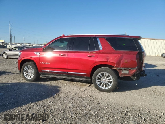 2022 GMC Yukon SLT with VIN 1GKS2BKD2NR236476, listed as a Copart auction lot 87823475 with 72,934 mi miles and Salvage Title. Bid and sale history available at carsss.com. Image 2.