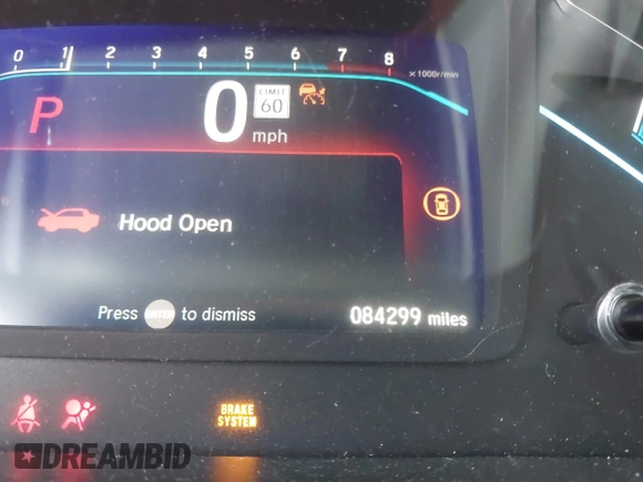 2022 Honda Odyssey EX-L with VIN 5FNRL6H7XNB027850, listed as a IAAI auction lot 41723046 with 84,299 mi miles and . Bid and sale history available at DreamBid. Image 15.