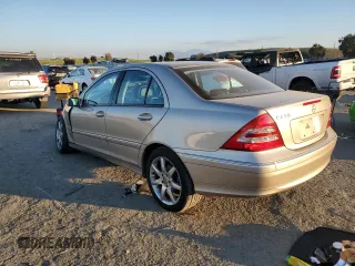 2004 Mercedes-Benz C 230 Kompressor with VIN WDBRF40J14F485417, listed as a Copart auction lot 43089575 with 53,918 mi miles and Salvage Title. Bid and sale history available at DreamBid. Image 2.