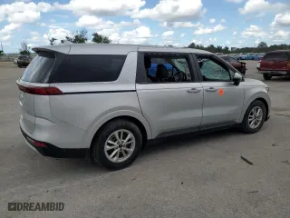 2023 Kia Carnival LX with VIN KNDNB4H3XP6227001, listed as a Copart auction lot 72779834 with 0 mi miles and Non Repairable. Bid and sale history available at carsss.com. Image 3.