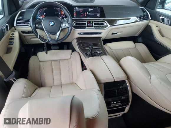 2021 BMW X5 xDrive40i with VIN 5UXCR6C0XM9G02456, listed as a Copart auction lot 63349365 with 21,086 mi miles and Clean title. Bid and sale history available at DreamBid. Image 8.