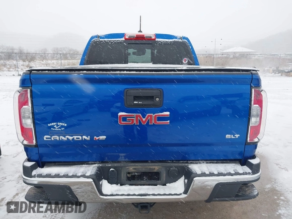 2018 GMC Canyon 4WD SLT with VIN 1GTG6DEN4J1135258, listed as a IAAI auction lot 41591180 with 66,820 mi miles. Bid and sale history available at carsss.com. Image 17.
