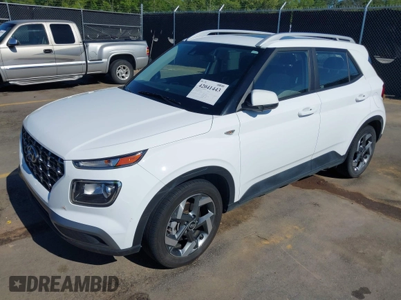 2022 Hyundai Venue SEL with VIN KMHRC8A33NU171505, listed as a IAAI auction lot 42041443 with 37,908 mi miles and . Bid and sale history available at DreamBid. Image 17.