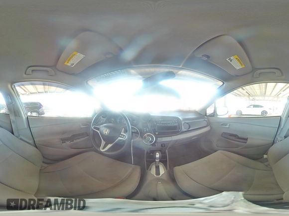2013 Honda Insight with VIN JHMZE2H3XDS003838, listed as a Copart auction lot 52220235 with 144,729 mi miles and Salvage title. Bid and sale history available at DreamBid. Image 12.