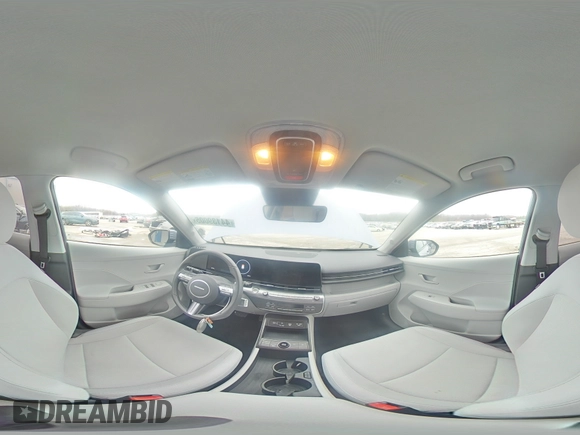 2024 Hyundai Kona SEL with VIN KM8HC3A66RU006224, listed as a Copart auction lot 44139005 with 7,209 mi miles and Salvage Title. Bid and sale history available at DreamBid. Image 16.