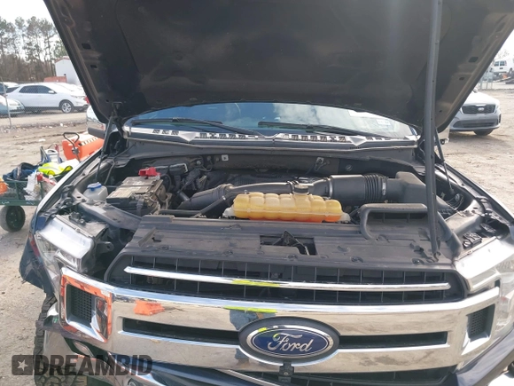 2018 Ford F-150 XL with VIN 1FTEW1CG9JFC30203, listed as a IAAI auction lot 41443125 with 149,915 mi miles. Bid and sale history available at carsss.com. Image 10.