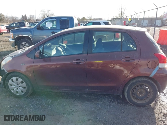 2009 Toyota Yaris with VIN JTDKT903X95258654, listed as a IAAI auction lot 41759756 with 93,810 mi miles. Bid and sale history available at carsss.com. Image 14.