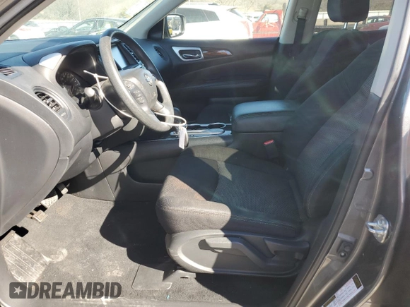 2018 Nissan Pathfinder S with VIN 5N1DR2MN0JC652704, listed as a Copart auction lot 47430255 with 169,306 mi miles and Clean Title. Bid and sale history available at carsss.com. Image 7.
