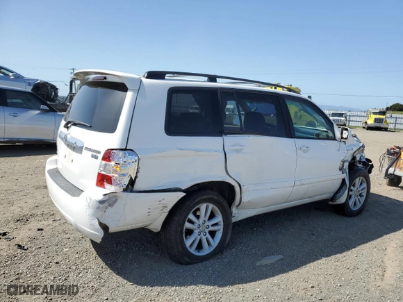 2007 Toyota Highlander Hybrid w/3rd Row with VIN JTEEW21A770037642, listed as a Copart auction lot 52580745 with 152,753 mi miles and Salvage Title. Bid and sale history available at carsss.com. Image 3.