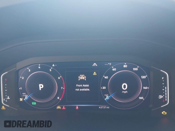2019 Volkswagen Atlas SEL Premium with VIN 1V2NR2CAXKC611746, listed as a IAAI auction lot 42456966 with 43,737 mi miles and . Bid and sale history available at DreamBid. Image 7.