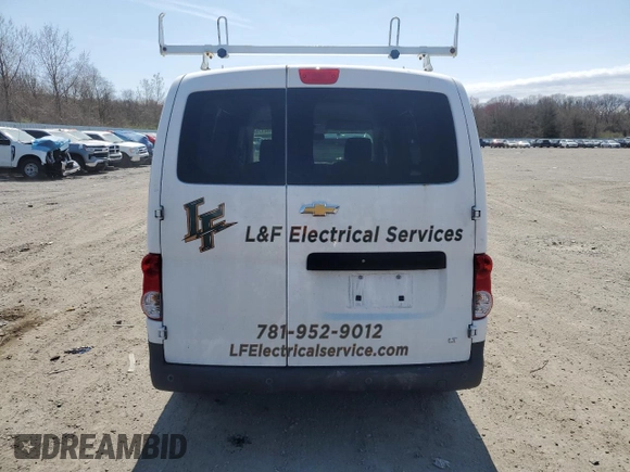 2015 Chevrolet City Express Cargo LT with VIN 3N63M0ZN5FK699219, listed as a Copart auction lot 53444175 with 56,589 mi miles and Clean Title. Bid and sale history available at DreamBid. Image 6.