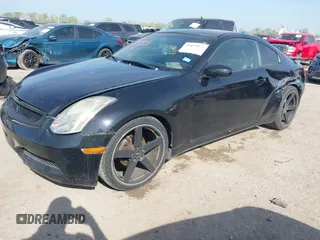 2003 Infiniti G35 w/Leather with VIN JNKCV54E63M208039, listed as a IAAI auction lot 41895872 with 183,672 mi miles and . Bid and sale history available at carsss.com. Image 17.