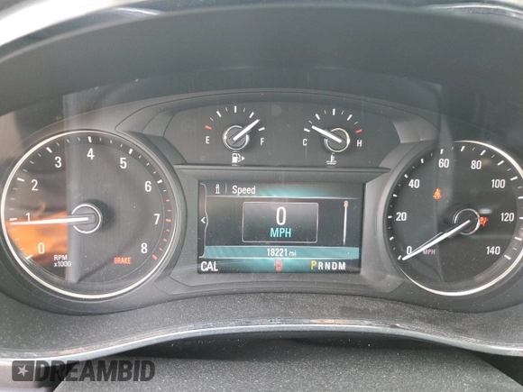 2019 Buick Encore Preferred with VIN KL4CJASB9KB935811, listed as a Copart auction lot 54166495 with 18,221 mi miles and Salvage Title. Bid and sale history available at carsss.com. Image 9.