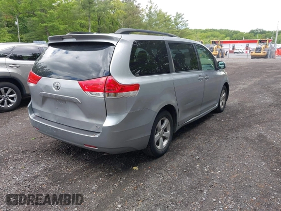 2012 Toyota Sienna LE AAS with VIN 5TDKK3DC1CS190661, listed as a IAAI auction lot 42333206 with 275,012 mi miles and . Bid and sale history available at DreamBid. Image 4.