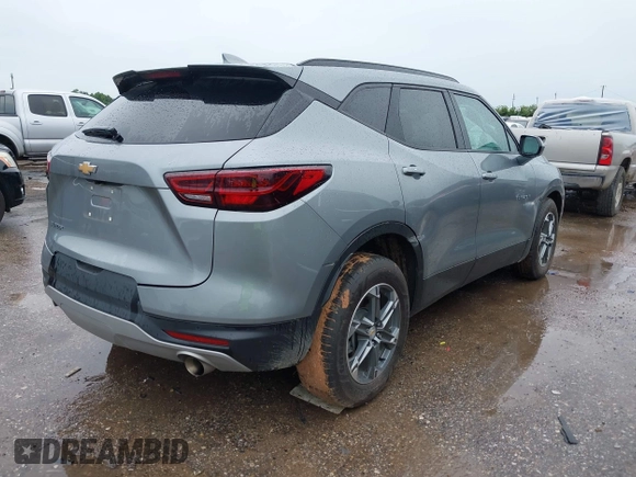 2024 Chevrolet Blazer LT with VIN 3GNKBCR44RS277550, listed as a IAAI auction lot 42478520 with 26,798 mi miles and . Bid and sale history available at DreamBid. Image 4.
