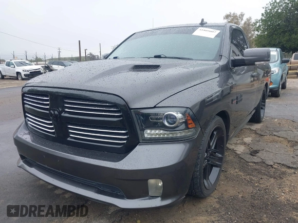 2017 Ram 1500 Sport with VIN 3C6JR6CT7HG587072, listed as a IAAI auction lot 41805007 with 88,653 mi miles and . Bid and sale history available at DreamBid. Image 2.