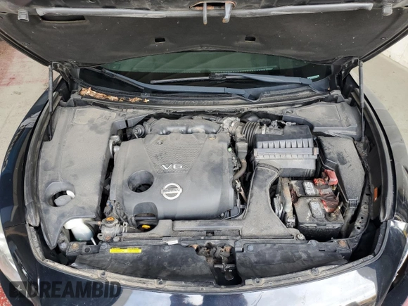 2012 Nissan Maxima SV with VIN 1N4AA5AP9CC868033, listed as a Copart auction lot 65988475 with 87,380 mi miles and Salvage title. Bid and sale history available at DreamBid. Image 11.