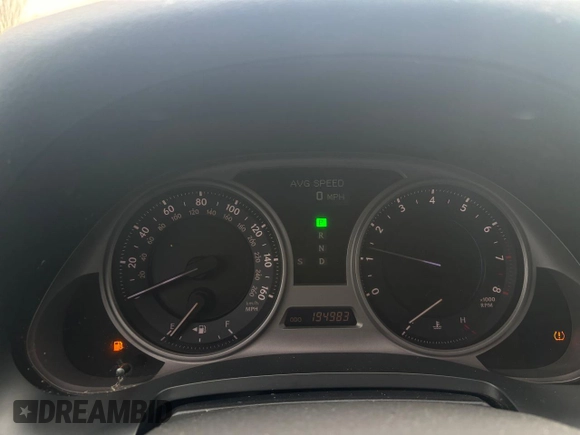 2006 Lexus IS 250 with VIN JTHCK262062006386, listed as a Copart auction lot 52054335 with 194,983 mi miles and Clean Title. Bid and sale history available at DreamBid. Image 8.
