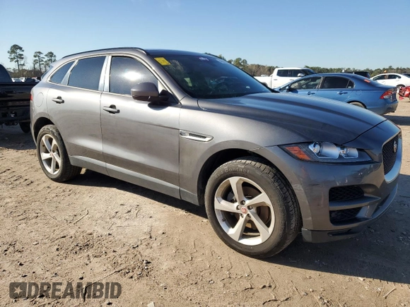 2017 Jaguar F-Pace 20d Premium with VIN SADCJ2BN2HA098411, listed as a Copart auction lot 46649435 with 92,529 mi miles and Clean title. Bid and sale history available at DreamBid. Image 4.