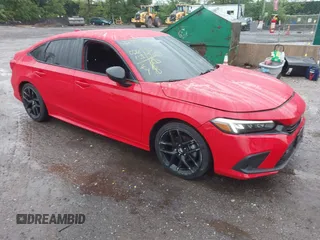 2022 Honda Civic Sport z VIN 2HGFE2F51NH605045, wystawiony jako IAAI lot #42352645 z przebiegiem 28 151 mil mil oraz . Historia ofert i sprzedaży dostępna na DreamBid. Obrazek 1.