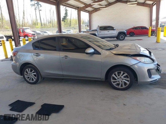 2012 Mazda Mazda3 i Touring with VIN JM1BL1V76C1595589, listed as a IAAI auction lot 42047555 with 139,427 mi miles. Bid and sale history available at carsss.com. Image 13.