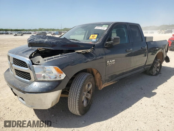 2020 Ram 1500 Tradesman with VIN 1C6RR6FG6LS127159, listed as a Copart auction lot 52411415 with 131,659 mi miles and Salvage title. Bid and sale history available at DreamBid. Image 1.