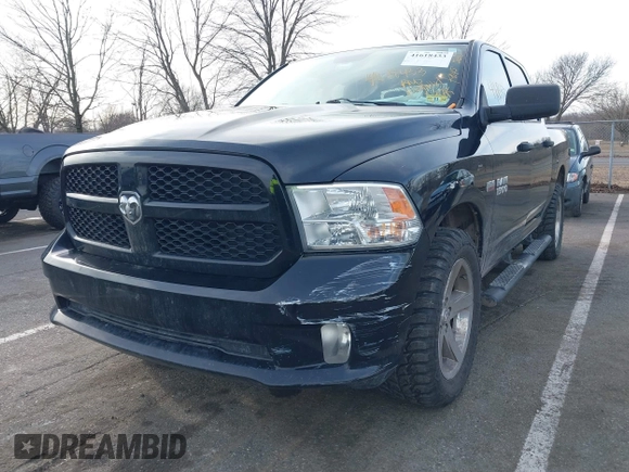 2014 Ram 1500 Express with VIN 1C6RR7KTXES331605, listed as a IAAI auction lot 41618433 with 137,906 mi miles. Bid and sale history available at carsss.com. Image 6.