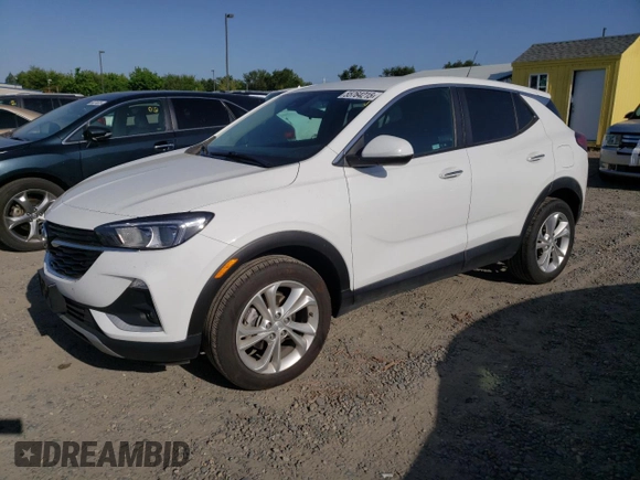2021 Buick Encore GX Preferred z VIN KL4MMCSL2MB173019, wystawiony jako Copart lot #55764215 z przebiegiem 89 585 mil mil oraz Szkoda całkowita • Salvage title. Historia ofert i sprzedaży dostępna na DreamBid. Obrazek 1.
