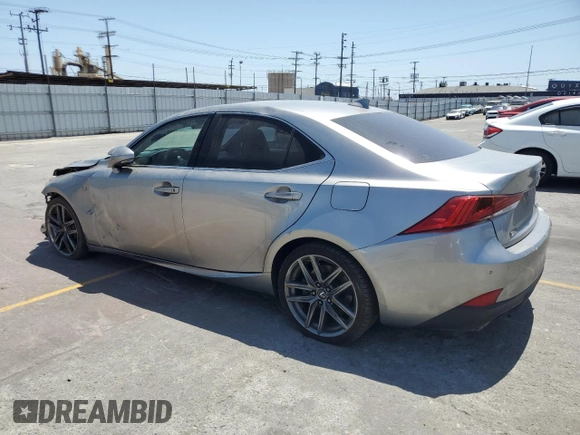 2019 Lexus IS 300 with VIN JTHBA1D21K5088150, listed as a Copart auction lot 58271165 with Not provided miles and Salvage title. Bid and sale history available at DreamBid. Image 2.