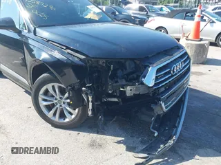 2019 Audi Q7 Premium Plus with VIN WA1LAAF77KD012284, listed as a IAAI auction lot 42587290 with 50,976 mi miles and . Bid and sale history available at DreamBid. Image 6.