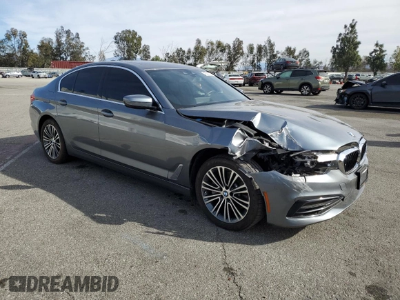 2020 BMW 5 Series 530i with VIN WBAJR3C02LWW69439, listed as a Copart auction lot 42242975 with 26,208 mi miles and Salvage Title. Bid and sale history available at DreamBid. Image 4.