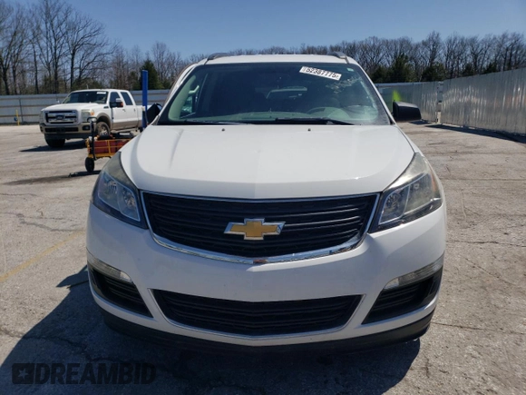 2017 Chevrolet Traverse LS with VIN 1GNKRFED9HJ180489, listed as a Copart auction lot 52387775 with Not provided miles and Salvage title. Bid and sale history available at DreamBid. Image 5.