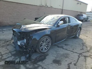 2016 Audi S5 Premium Plus with VIN WAUC4AFR7GA018655, listed as a Copart auction lot 86978284 with 0 mi miles and Salvage Title. Bid and sale history available at carsss.com. Image 1.