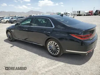 2020 Genesis G90 Ultimate with VIN KMTF54PH1LU076923, listed as a Copart auction lot 55794235 with 43,618 mi miles and Clean Title. Bid and sale history available at carsss.com. Image 2.