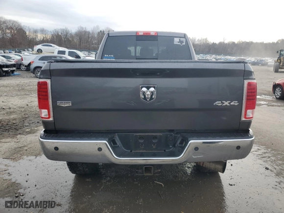 2015 Ram 2500 Laramie with VIN 3C6UR5NL9FG639884, listed as a Copart auction lot 80515144 with 73,292 mi miles and Salvage Title. Bid and sale history available at carsss.com. Image 6.
