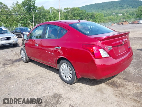 2013 Nissan Versa SV with VIN 3N1CN7AP5DL857509, listed as a IAAI auction lot 42365726 with 75,669 mi miles and . Bid and sale history available at DreamBid. Image 3.