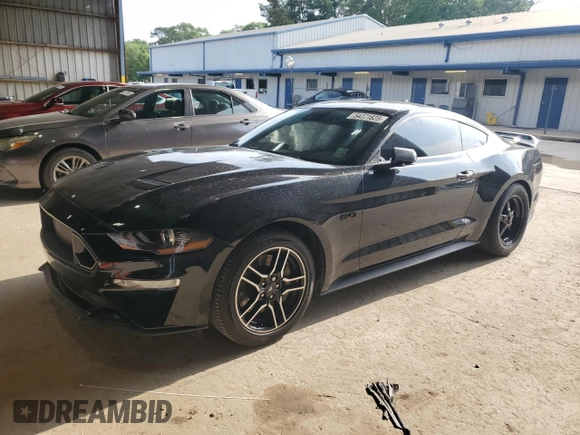 2021 Ford Mustang GT with VIN 1FA6P8CF4M5141110, listed as a Copart auction lot 54271825 with 61,451 mi miles and Salvage title. Bid and sale history available at DreamBid. Image 1.