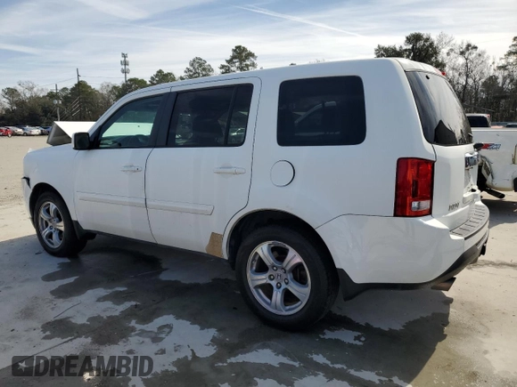 2012 Honda Pilot EX-L with VIN 5FNYF3H55CB033259, listed as a Copart auction lot 45367335 with 207,841 mi miles and Salvage Title. Bid and sale history available at DreamBid. Image 2.